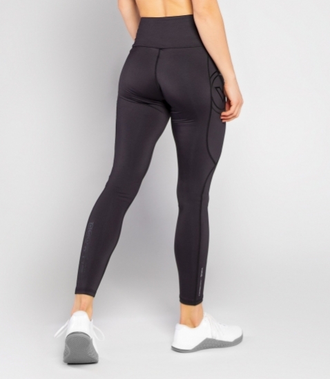Calça Legging Feminina Virus Bac Off Tipo Montaria Preta Tam